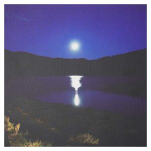 Moonrise Over Twin Lakes